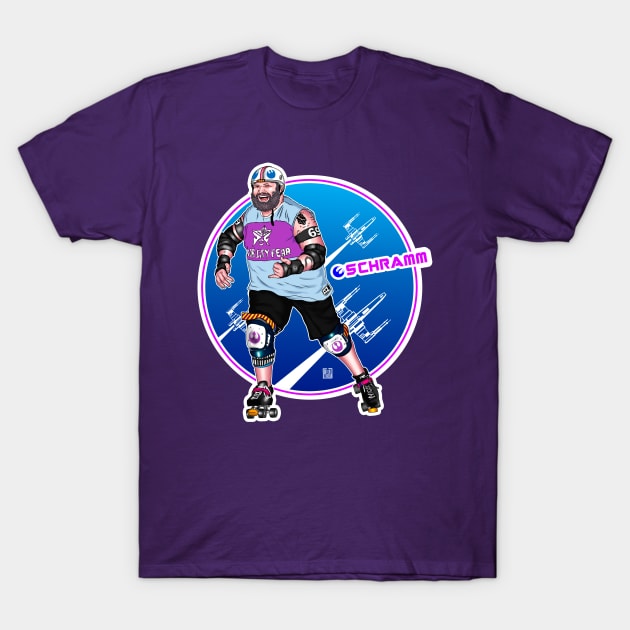 The Best Star Pilot on the Track T-Shirt by Mike-EL